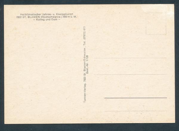 Kolleg und Dom St.Blasien